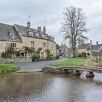 Buy canvas prints of Lower Slaughter by Graham Custance