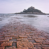 Buy canvas prints of St Michael's Mount by Graham Custance