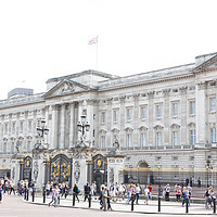 Buy canvas prints of Buckingham Palace by Graham Custance