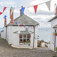 Buy canvas prints of Clovelly by Graham Custance