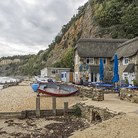 Buy canvas prints of Fisherman's Cottage, Shanklin by Graham Custance