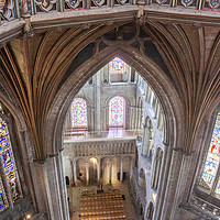Buy canvas prints of Ely Cathedral by Graham Custance