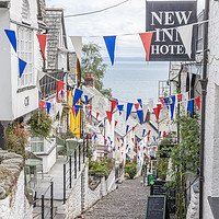 Buy canvas prints of Clovelly by Graham Custance