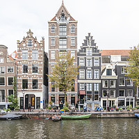 Buy canvas prints of Amsterdam Canals by Graham Custance