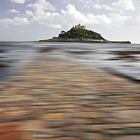 Buy canvas prints of St Michael's Mount, Cornwall by Graham Custance