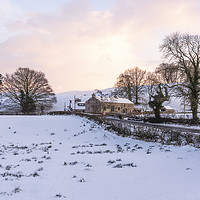 Buy canvas prints of Yorkshire Dales in Winter by Graham Custance