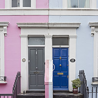 Buy canvas prints of Notting Hill by Graham Custance