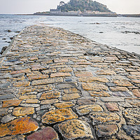 Buy canvas prints of St Michael's Mount by Graham Custance