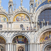 Buy canvas prints of St Marks Basilica by Graham Custance
