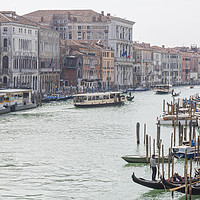 Buy canvas prints of Grand Canal, Venice by Graham Custance