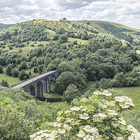 Buy canvas prints of Monsal Dale from Monsal Head by Graham Custance