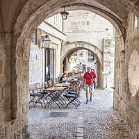 Buy canvas prints of Dubrovnik Old Town by Graham Custance