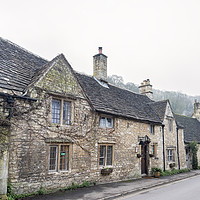 Buy canvas prints of Castle Combe by Graham Custance