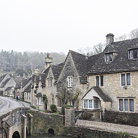 Buy canvas prints of Castle Combe by Graham Custance