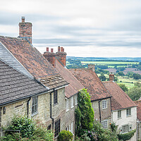 Buy canvas prints of Gold Hill, Shaftesbury  by Graham Custance