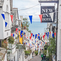 Buy canvas prints of Clovelly by Graham Custance