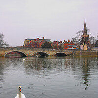 Buy canvas prints of Bedford Embankment by Graham Custance