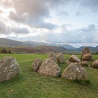 Buy canvas prints of Castlerigg Stone Circle by Graham Custance