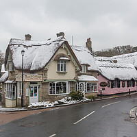 Buy canvas prints of Shanklin Old Village by Graham Custance