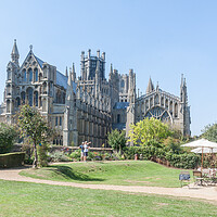 Buy canvas prints of Ely Cathedral by Graham Custance