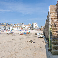 Buy canvas prints of St Ives, Cornwall by Graham Custance