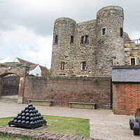 Buy canvas prints of Rye Castle by Graham Custance