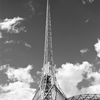 Buy canvas prints of The Spire, Art centre, Melbourne by Thomas Lynch