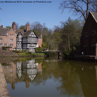Buy canvas prints of Reflections of Tudor by Darren Whitehead