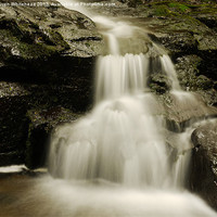 Buy canvas prints of Waterfall in Spring 13 by Darren Whitehead