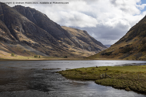 Loch Achtriochtan in glencoe Picture Board by Graham Moore