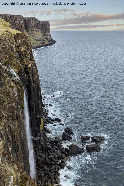 Kilt Rock and Mealt Falls Picture Board by Graham Moore
