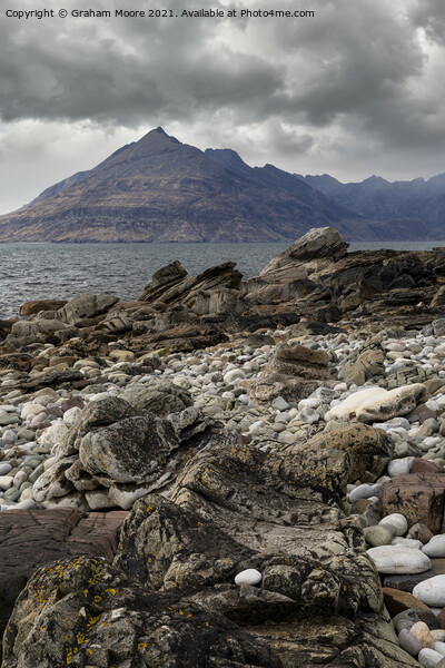 Elgol Isle of Skye Picture Board by Graham Moore