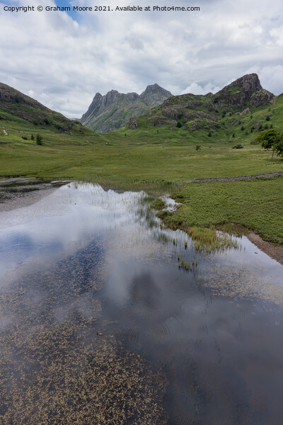 Blea Tarn and Side Pike Picture Board by Graham Moore