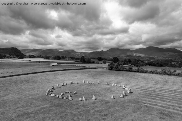 Castlerigg and Catbells  Picture Board by Graham Moore