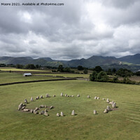 Buy canvas prints of Castlerigg and Catbells by Graham Moore