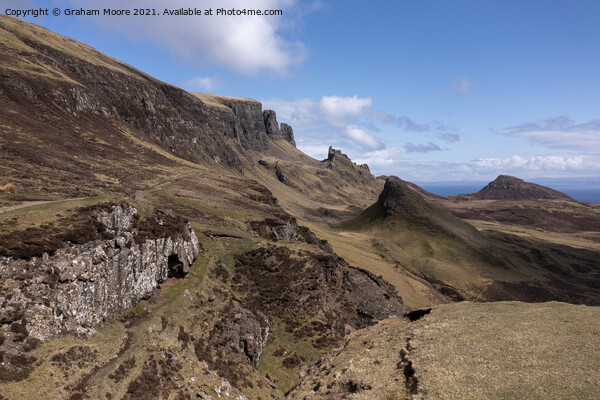 The Quiraing Skye Picture Board by Graham Moore