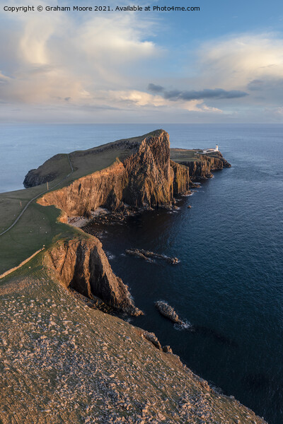 Neist Point Skye Picture Board by Graham Moore