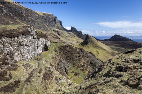 The Quiraing Skye Picture Board by Graham Moore