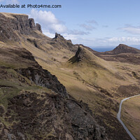 Buy canvas prints of The Quiraing Skye panorama by Graham Moore