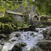 Buy canvas prints of Borrowdale Mill hor by Graham Moore