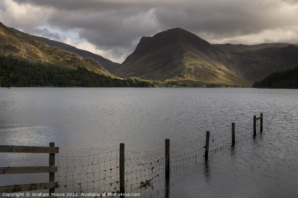 Buttermere at dusk Picture Board by Graham Moore