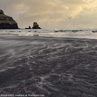 Buy canvas prints of Talisker Bay sunset by Graham Moore