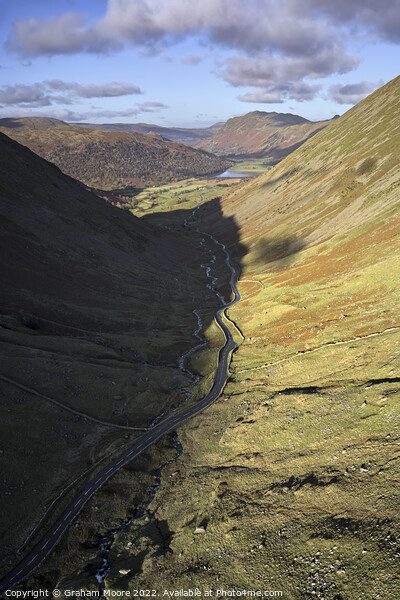 Kirkstone Pass and Brotherswater Picture Board by Graham Moore