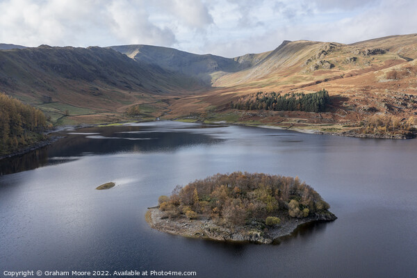 Haweswater and Riggindale Picture Board by Graham Moore