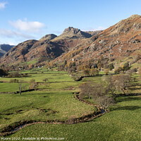 Buy canvas prints of Langdale Pikes hor by Graham Moore