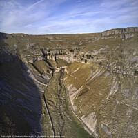 Buy canvas prints of Approach to Goredale Scar square by Graham Moore