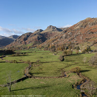 Buy canvas prints of Langdale Pikes square by Graham Moore