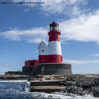 Buy canvas prints of Longstone lighthouse by Graham Moore