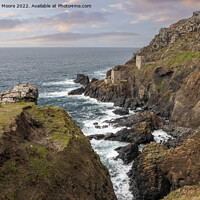 Buy canvas prints of Crown Mines Botallack by Graham Moore