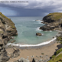 Buy canvas prints of Clearing storm at Tintagel by Graham Moore